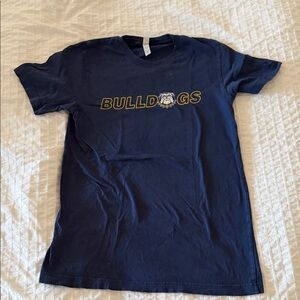 Bulldogs Navy Blue Women's T-Shirt